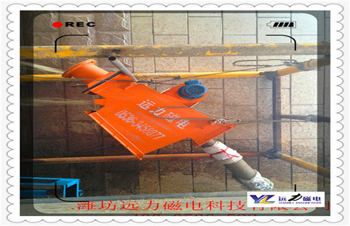 管道除鐵器，管道式除鐵器，水泥廠管道式除鐵器使用方法您知道多少