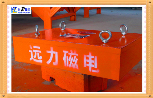 皮帶永磁除鐵器，650皮帶用永磁除鐵器參數_內部磁塊安裝方法_650皮帶用永磁除鐵器型號價格