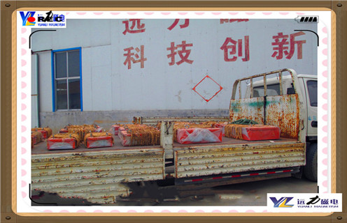 自卸式永磁除鐵器，遼寧自卸式永磁除鐵器生產廠家內部磁塊安裝方法_遼寧自卸式永磁除鐵器生產廠家使用說明書原理型號價格 